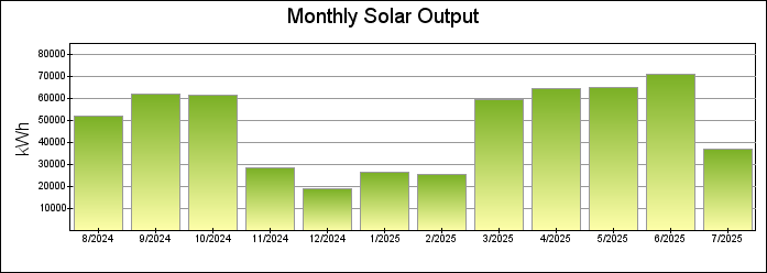 Monthly Bar Graph